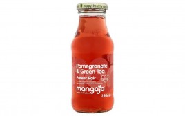 Mangajo Pomegranate & Green Tea Power Pair  Glass Bottle  250 millilitre